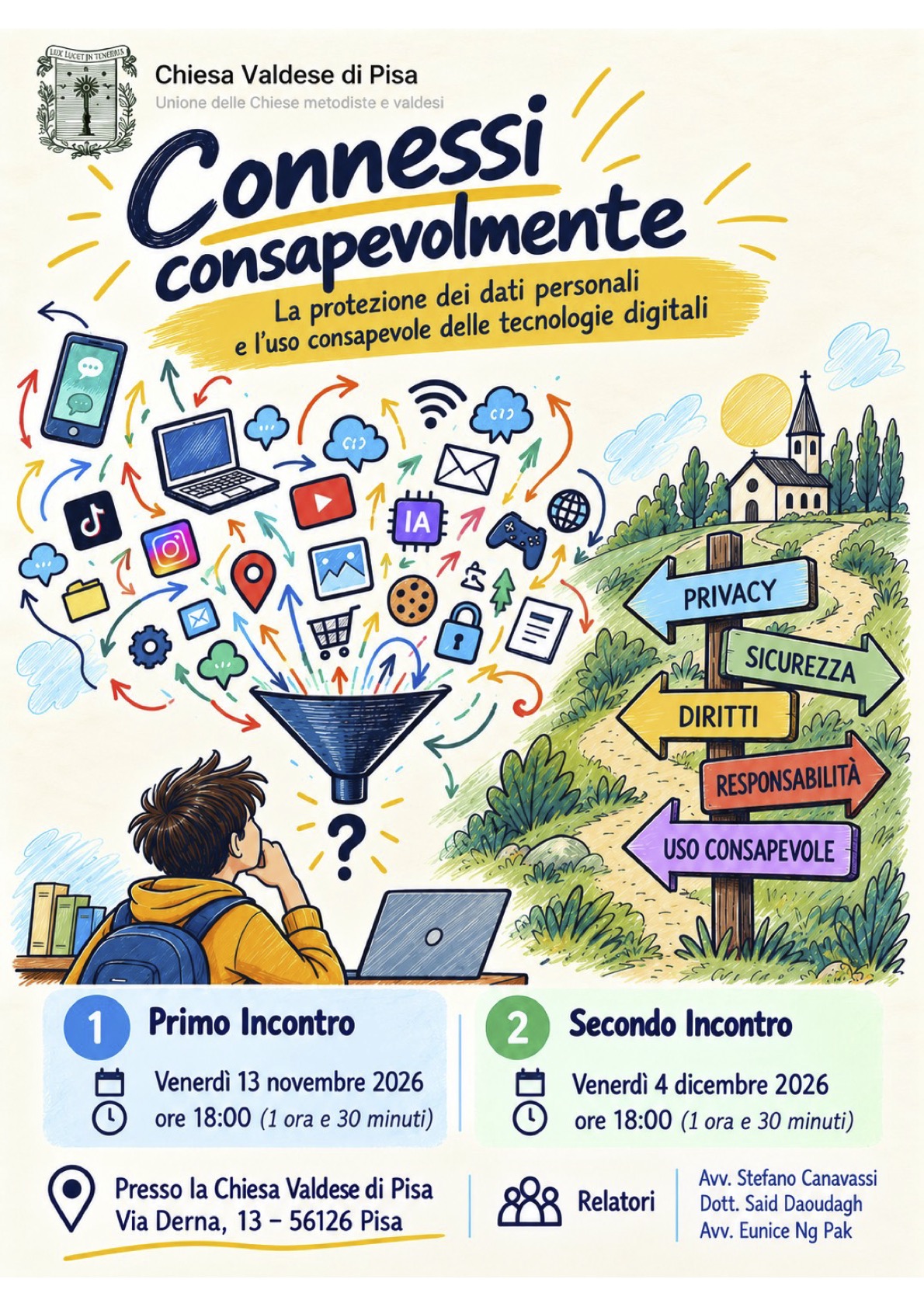 LocandinaPrivacyChiesaValdese Finale